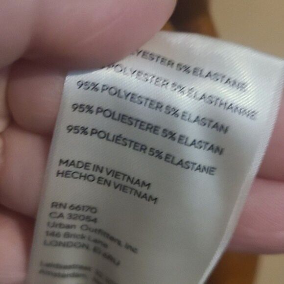 Free People Terese Velvet Top – Pumpkin Pie - Picture 4 of 8